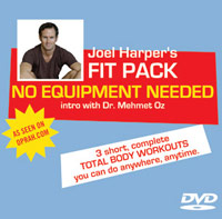 OPRAH: NO EQUIPMENT NEEDED Workout DVD - Joel Harper Fitness